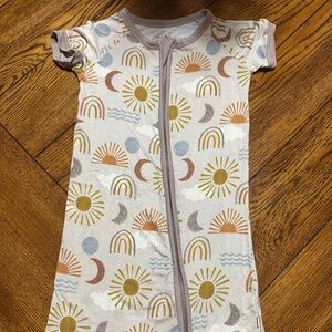 LITTLE SLEEPIES SHORTIES: Suns & Moons (Size 3T)